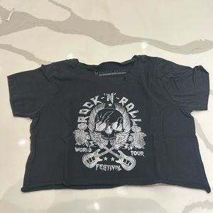 Prince Peter rock-n-roll cropped shirt